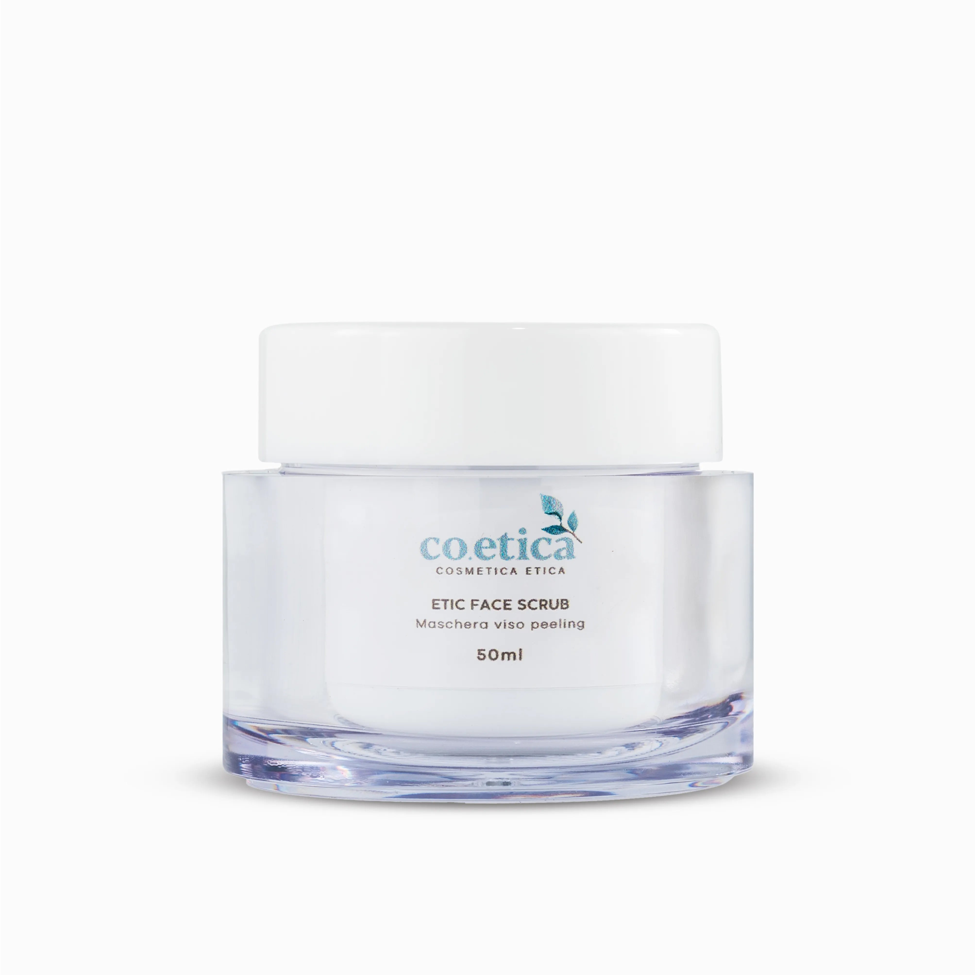 Scrub viso purificante con microgranuli per una pelle liscia e luminosa.