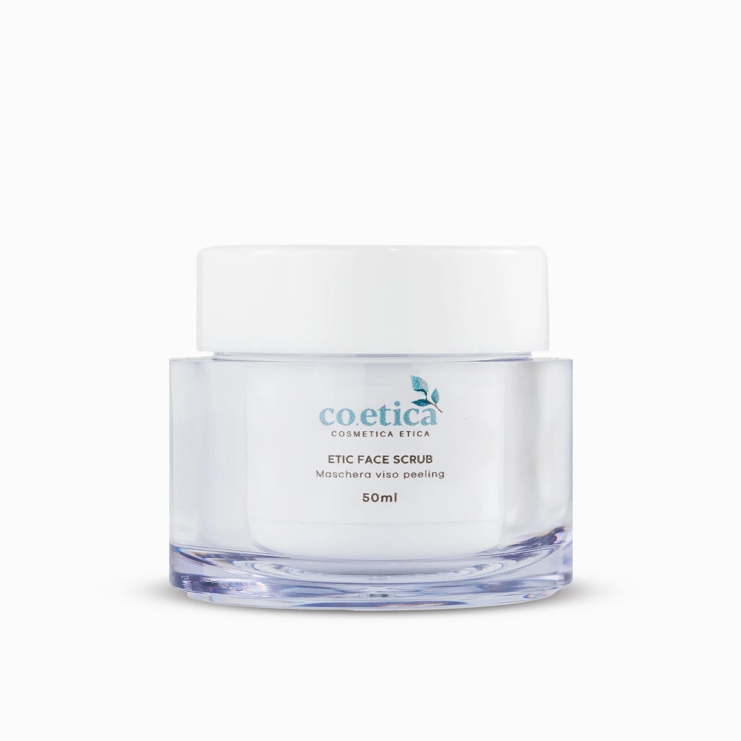 Scrub viso purificante con microgranuli per una pelle liscia e luminosa.