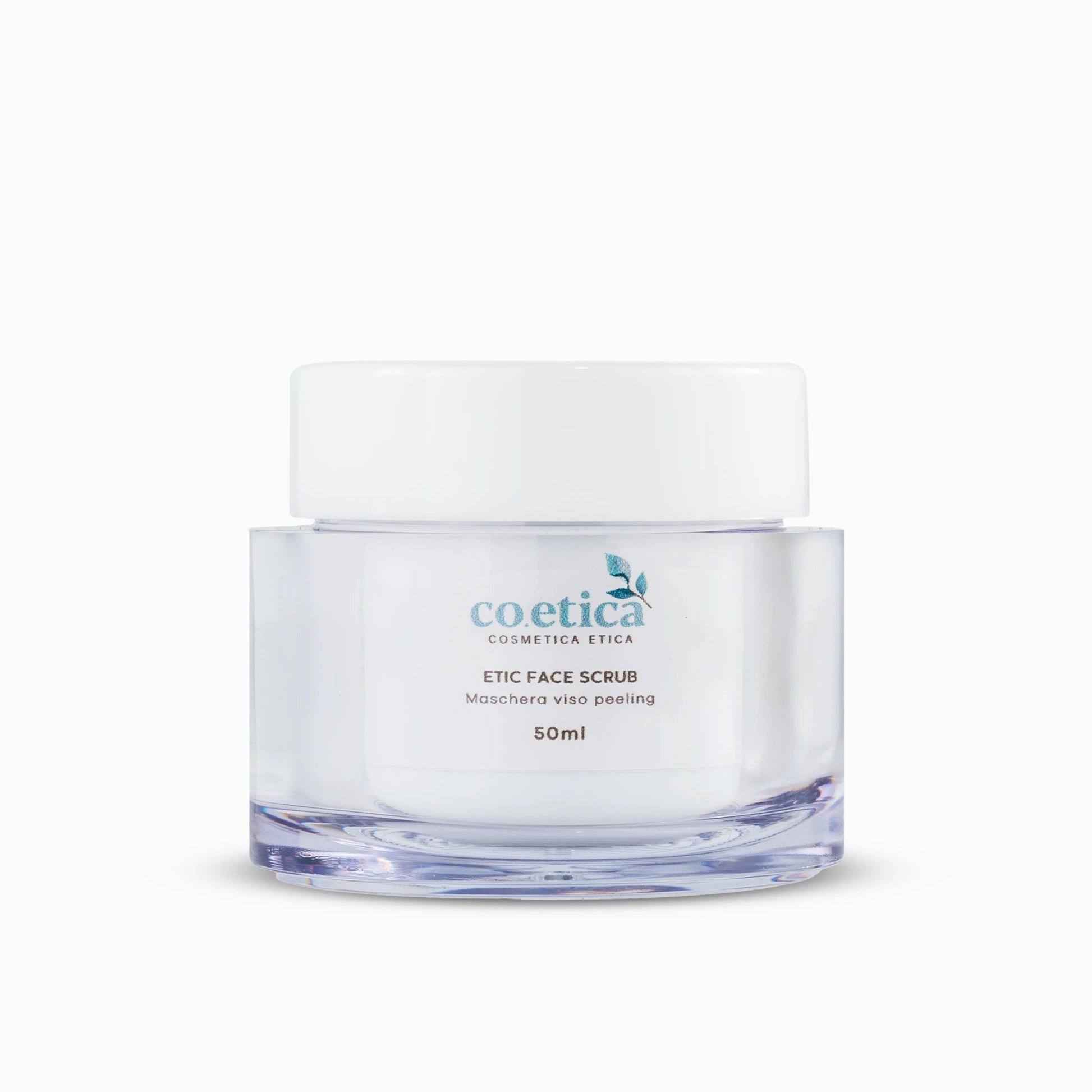 Scrub viso purificante con microgranuli per una pelle liscia e luminosa.
